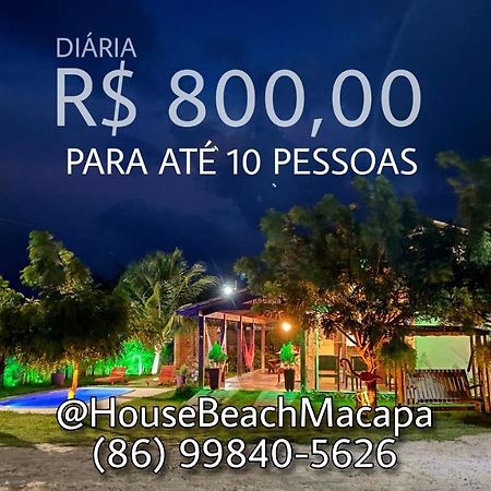 House Beach Macapa - Praia De Macapa 외부 사진