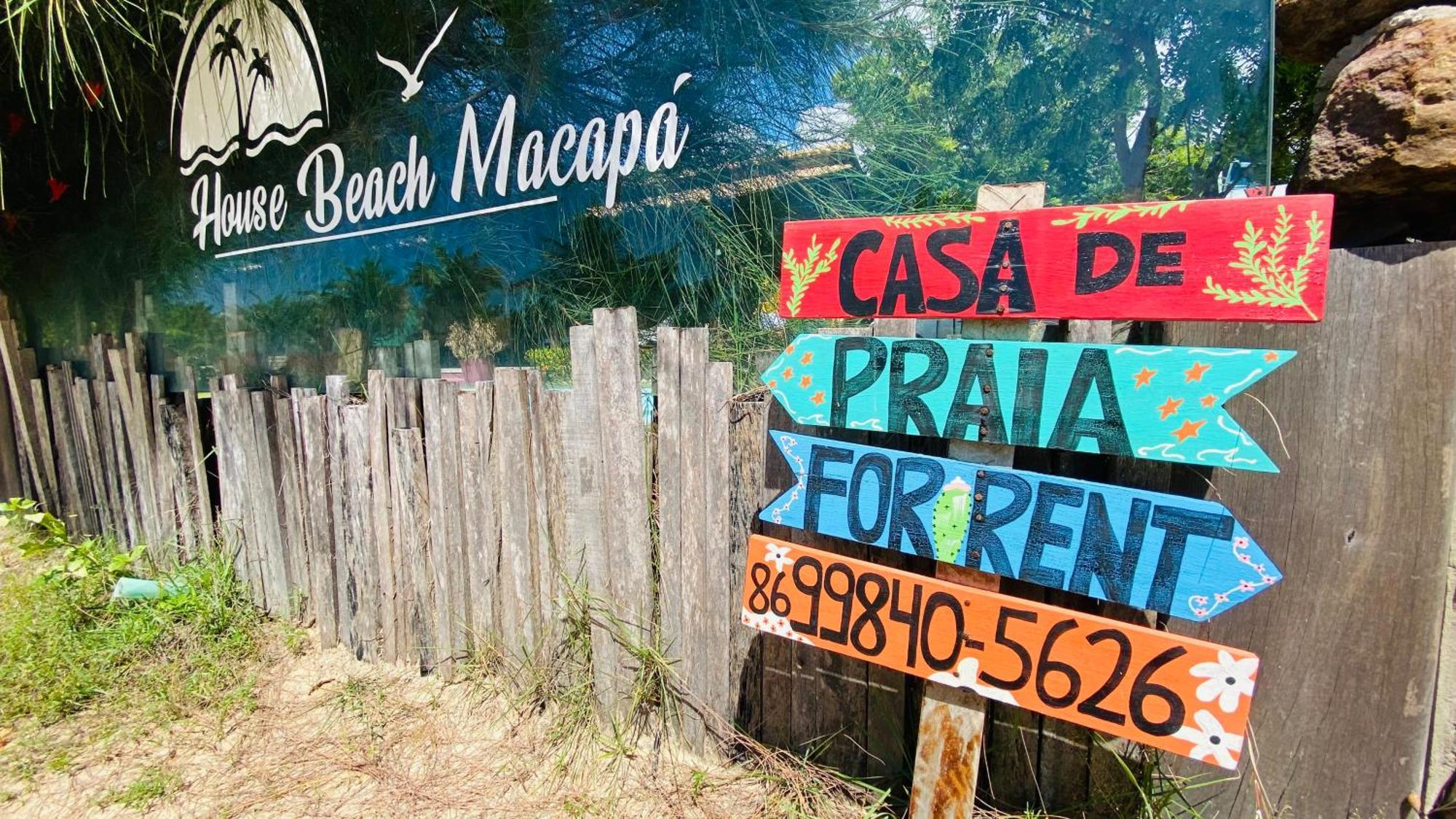 House Beach Macapa - Praia De Macapa 외부 사진